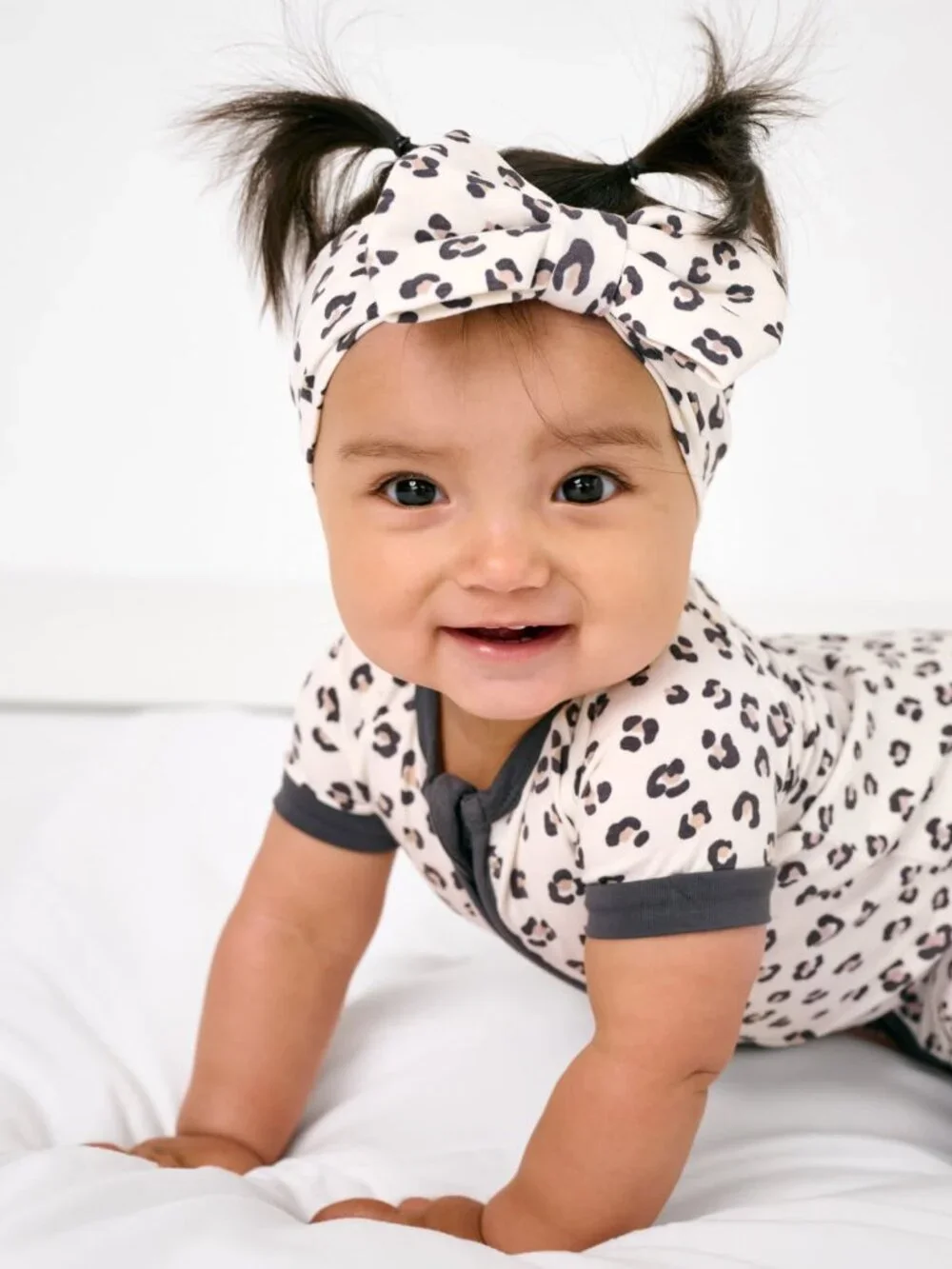 Little Sleepies Luxe Leopard Shorty Zippy 18-24 Months